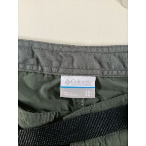 NEW Columbia Men’s Silver Ridge Convertible Hiking Pants Belted Sz 38x32 Omni Sh - Picture 4 of 10